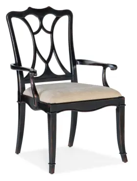 6750-75300-97 Hooker Furniture 6750-75300 Charleston 26 Inch W Wood Framed Fabric - Red