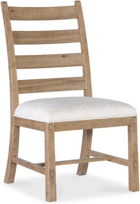 Hooker Furniture 6952-75410-80 6952-75410 Vineyard Row 22 Inch W Polyester Chair - Sonoma / White