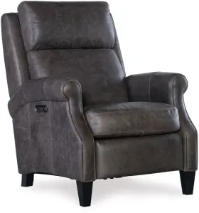 Rc103-ph-095 Hooker Furniture Rc103-ph Hurley 31 Inch W Metal Framed Leather - Saddlebag Lead