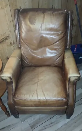 Rc379-pb-083 Hooker Furniture Collin Manual Push Back Recliner