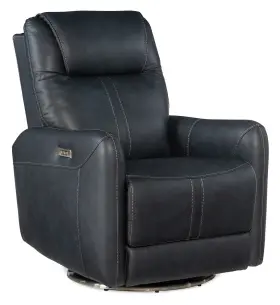 Rc601-phsz-049 Hooker Furniture Rc601-phsz Steffen 31 Inch W Leather Swivel Power - Aline Sea