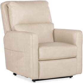 Hooker Furniture Rc611-phll4-010 Rc611-phll4 Flynn 32 Inch W Leather Recliner - Off White