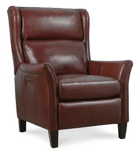 Rc826-ph-054 Hooker Furniture Rc826-ph Henley 33 Inch W Leather Reclining Chair - Espresso /
