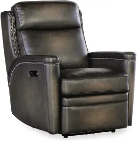 Ss116-phz1-095 Hooker Furniture Ss116-phz1 Hamilton 32 Inch W Leather Recliner - Sarzana Castle