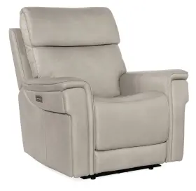 Ss608-phzl1-091 Hooker Furniture Ss608-phzl1 41 Inch W Leather Recliner Table - Grey