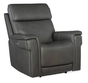 Hooker Furniture Ss608-phzl1-093 Ss608-lyra-power-recliner Lyra 41 Inch W Leather Club - Sahara