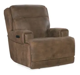 Ss762-phz1-085 Hooker Furniture Ss762-phz1 Wheeler 39 Inch W Leather Recliner Chair - Seville Timer