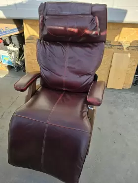 Pc-420 Human Touch Espresso Leather Classic Plus Zero Gravity Perfect Chair