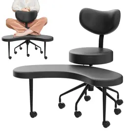 Ih06603-b0749-058-2 Hunter Meditation Chair Adhd Cross Legged Office With Wheels Brand New