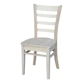 Ic International Concepts 727506543649 Emily Side Chair Unfinished