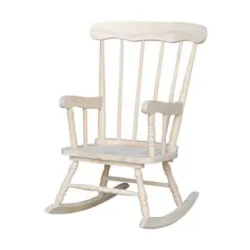 Ic International Concepts 727506712229 Juvenile Rocker Solid Wood Childs Rocking Chair Sturdy And Durable Furnitu