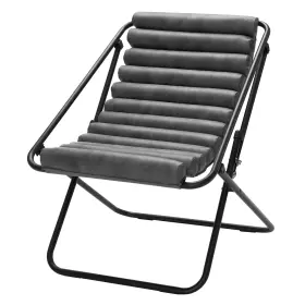 Wk660589 Idea Nuova Urban Shop Ribbed Folding Sling Lounge Chair 28 Inch L X 22 W 30 H