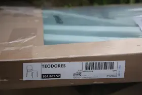 104.861.57 Ikea Brand New Teodores Chair Light Turquoise