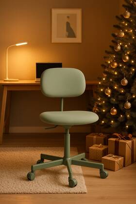 Ikea 205.732.72 Bleckberget Swivel Chair Idekulla Light Green