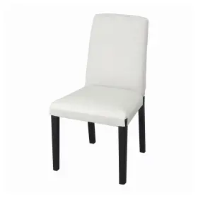 103.867.37 Ikea 504.519.81 New Bergmund Chair Frame - Black Legs Uncovered Unupholstered