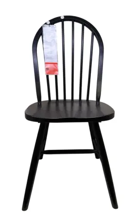 505.448.67 Ikea Brand New Skogsta Black Dining Chair
