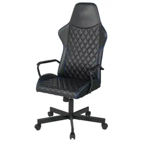 705.076.18 Ikea Utespelare Gaming Chair Bomstad Black With Blue High Backrest