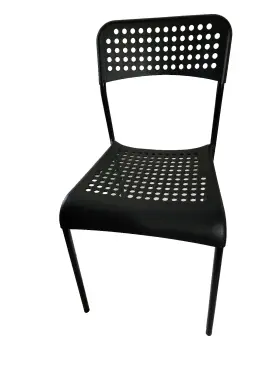 902.142.85 Ikea Adde Chair Black Steel Durable