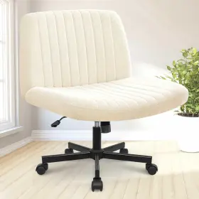 Inc. 445055943927 Criss Cross Chair Armless Legged Office Desk With Wheels Swivel Modern E