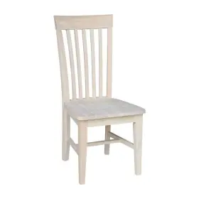 C465p Inc International Concepts Unfinished Wood Mission Dining Chair Set Of 2