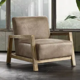 Ii100-0048 Ink Ivy Easton Taupe And Natural Accent Chair