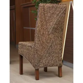 Bg2247317 International Caravan Lambada Hyacinth Spiral Design Chair Set Of 2