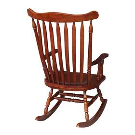 International Concepts R06-120 Solid Wood Rocker Cherry