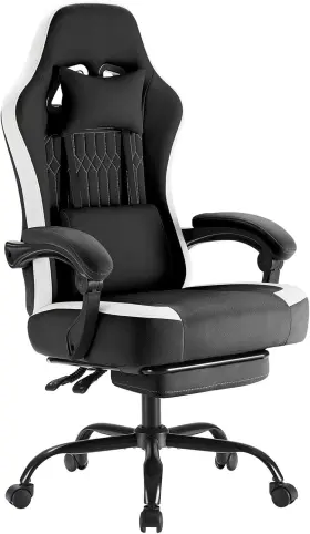 C-djy02-ld Jhk Computer Gaming Chair High Back Ergonomic Desk Footrest And Lumbar Support