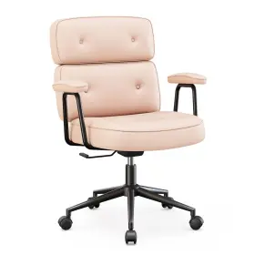 Fh-bgy7303 Jhk Ergonomic Home Office Desk Chair Pu Leather Computer With Lumbar Support