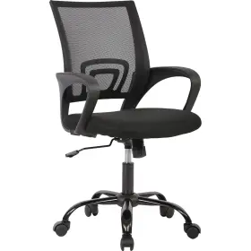 Jonpony 680358134840 Ergonomic Office Chair Breathable Mesh Back Adjustable Height Padded