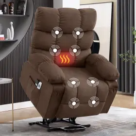 Jonpony 797725120549 Power Lift Recliner Chair Recliners For Elderly With Heat And Massage