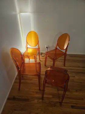 4857 Kartell 4 Victoria Ghost Chair