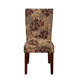 K1136-f975 Kinfine Parsons Classic Upholstered Accent Dining Chair Single Pack Brown Sage Leaf