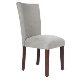 K6805-f2093 Kinfine Parsons Classic Upholstered Accent Dining Chair Single Pack Light Gray