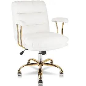 Klasika 971578215551 Ergonomic Home Office Desk Chair Comfortable Leather Computer Chairs For Bedroom