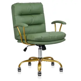 Klasika 971578218446 Ergonomic Home Office Desk Chair Comfortable Leather Computer Chairs For Bedroom