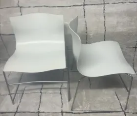 4901 Knoll 1985 Signed Handkerchief Chairs By Massimo And Lella Vignelli 6x Available