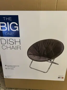 42borsedcoc Kohls The Big One Foldable Disc Chair-mocha Brown