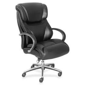 48080 La-z-boy Executive Chair - Faux Leather Seat Back Mid