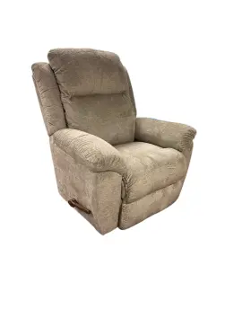 Ffe-1170 La-z-boy La-a-boy Beige Sand Polyester Manual Rocking Recliner Chair