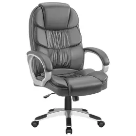 T-ocbc8004 Lacoo Executive Computer Chair 48.6 Inch Adjustable Height Faux Leather Seat Gray