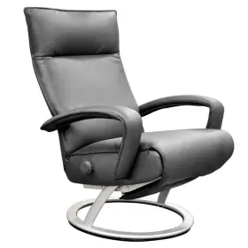 Lfga-a-fc114 Lafer Gaga Gray Leather Fc114