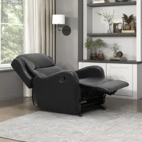 Lexicon 194840244745 Recliner Chair Living Room Reclining Sofa Home Theater Seating