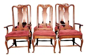 0833-890 Lexington Bob Timberlake Dining Chairs Set Of 6 Cherry Wood