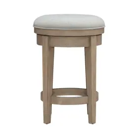 789-ot9003 Liberty Furniture Brentwood Upholstered Swivel Console Stool - Sandstone