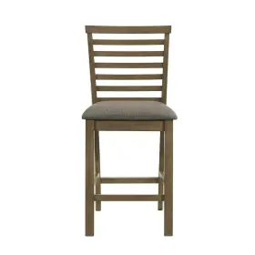 Liberty Furniture Industries Inc. 840507700610 Upholstered Ladder Back Dining Chair - Counter Height Set Of 2 Sandstone