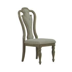 Liberty Furniture Industries Inc. 842994188063 Magnolia Manor Splat Back Uph Side Chair Rta - Set Of 2 In Weathered Bisque