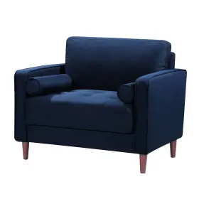 Lifestyle Solutions 815340025046 Lexington Armchair Navy Blue