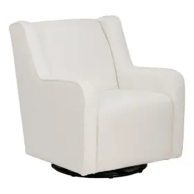 Ch324wht01asu Linon Senna Swivel Rocker Chair Sherpa In White