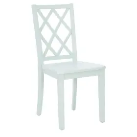 Hd222051 Linon Home Decor Side Chair 37.5 Inh Wood Seat And X Back Design In Mint Green